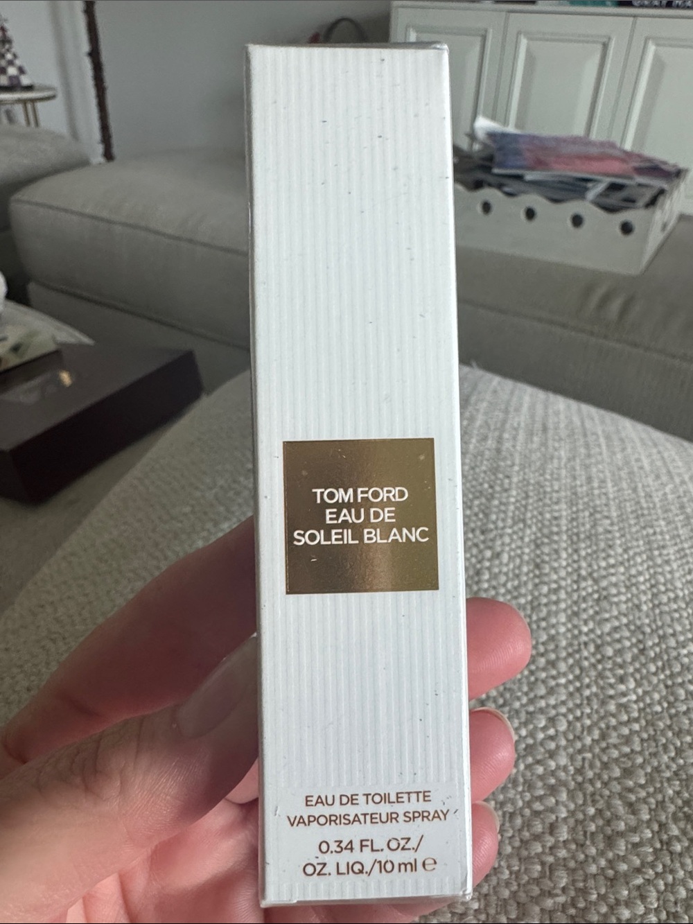 Tom Ford Eau de Soleil Blanc EDT Fragrance 10 ml travel size NEW and Sealed